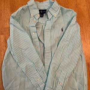 Polo button down size 6 boys